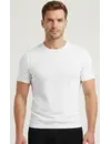 Beeren 6 stuks ondershirts/ Tshirts heren - Ronde hals - 100% Katoenen mannen T-shirt korte mouw - Witte t shirts heren