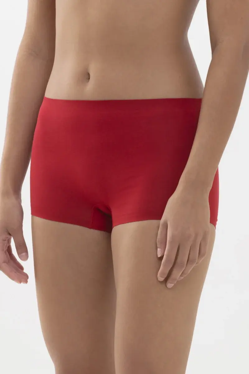 Mey Natural dames boxershort - Onzichtbaar - Naadloze dames onderbroek katoen - Schijnt niet door