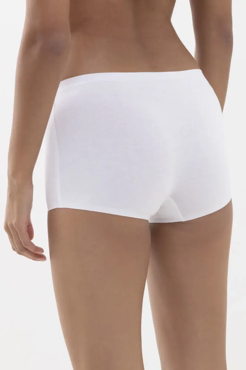 Mey Natural dames boxershort - Onzichtbaar - Naadloze dames onderbroek katoen - Schijnt niet door