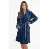 HL-tricot dames badjas fleece - Comfort