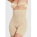 Magic hoge corrigerende naadloze boxer Hi-Bermuda - Buik corrigerende shapewear - Huidskleur