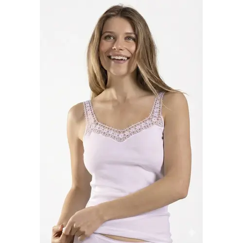 Nina von C dames hemd kantje biologisch katoen -