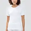 Mey 56201 Emotion dames T-shirt - ronde hals - Vrouwen viscose ondershirt slim Fit - Korte mouwen