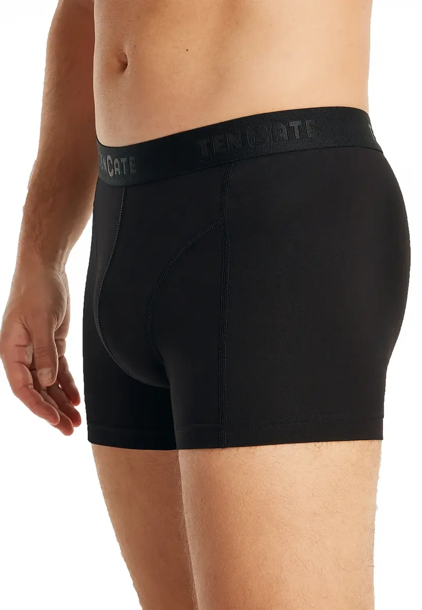 Ten Cate 2-Pack Basics Heren Shorty - 32321 - Comfortabele Heren boxershorts - Heren onderbroeken - Zwart, donkerblauw, grijs