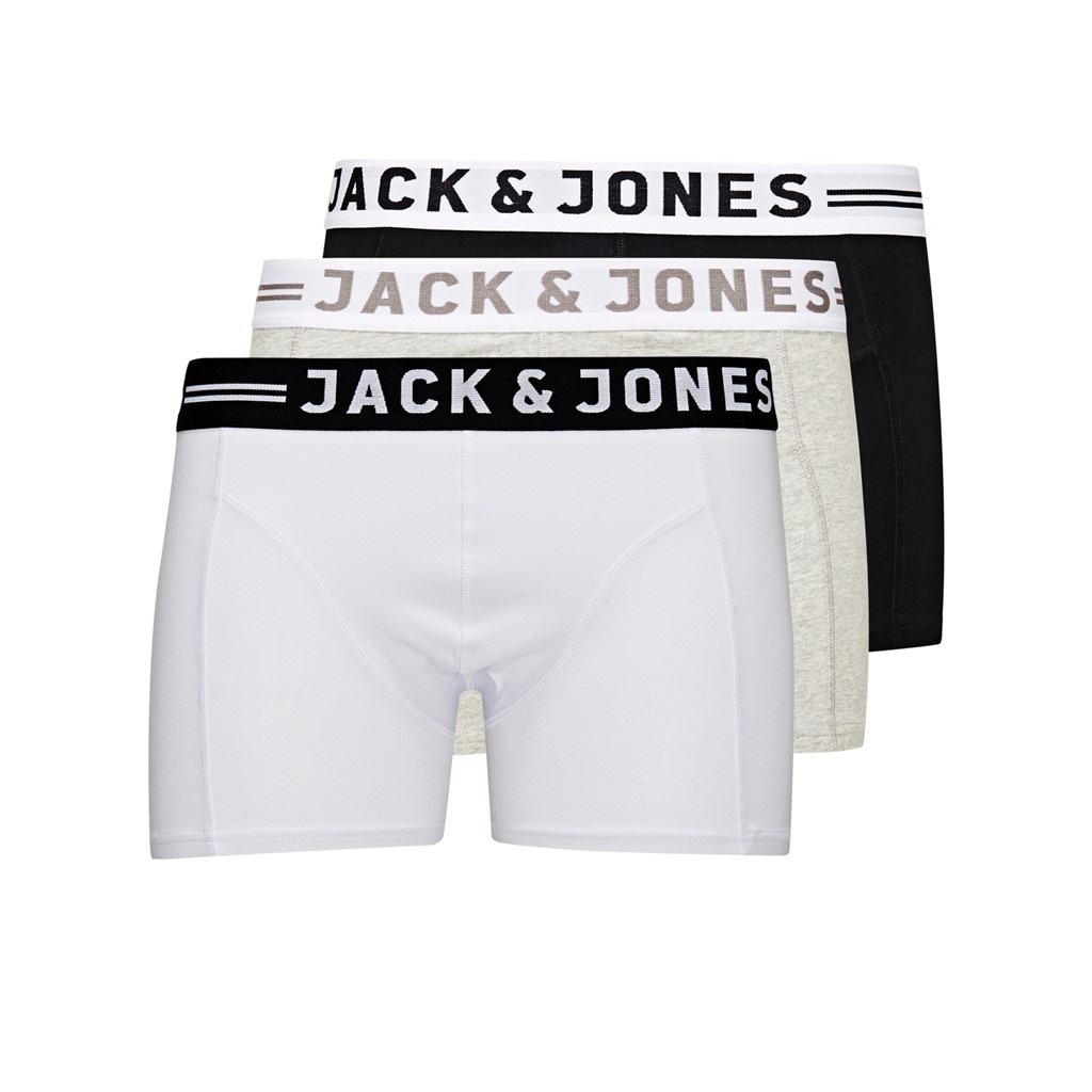 Jack & Jones 3-Pack heren boxershorts - Basic Combi