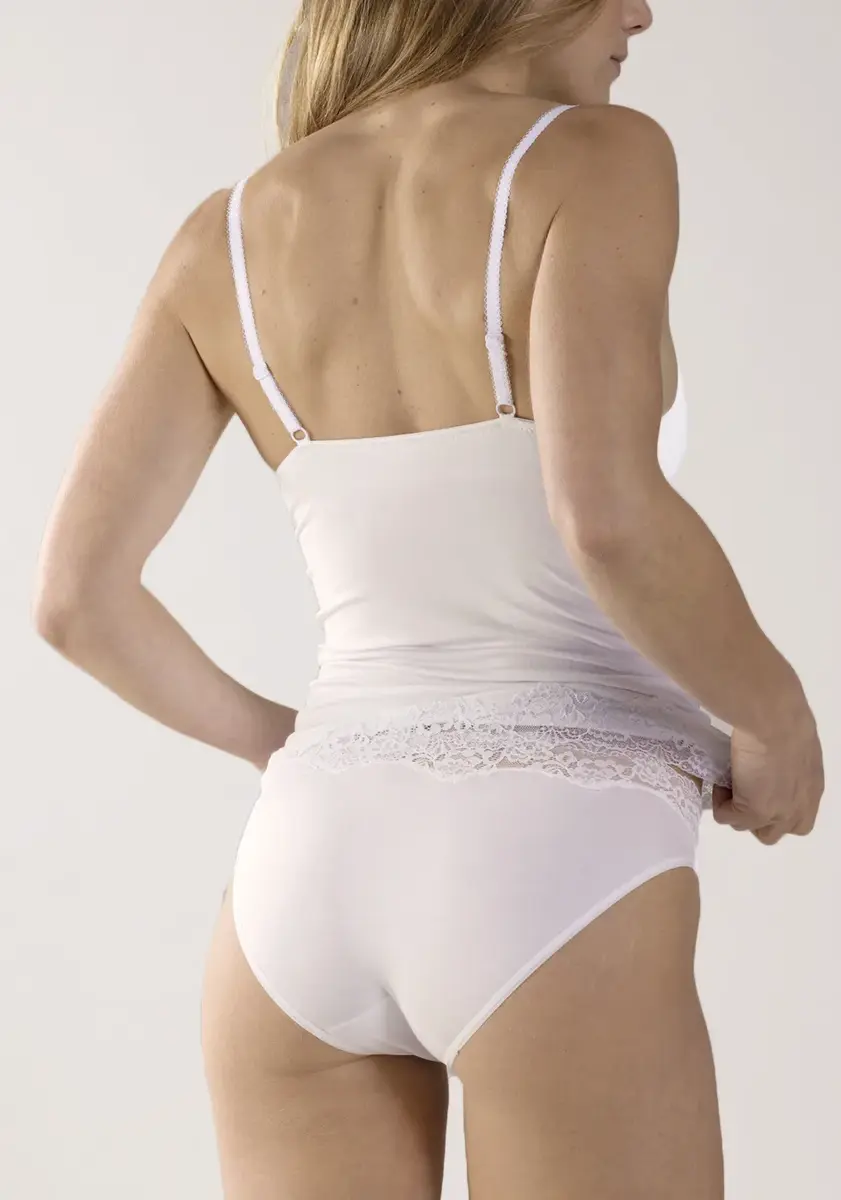 Nina von C  BH hemdje - Zonder Beugel - Modal - Hemd met ingebouwde bh - Spaghetti bandjes - Copy