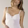 Nina von C  BH hemdje - Zonder Beugel - Modal - Hemd met ingebouwde bh - Spaghetti bandjes - Copy