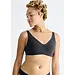 Sloggi Zero Feel - Comfort BH - Soft Bra 2.0 - Bralette - Naadloze bh top met sluiting - Zachte brede bandjes - Zwart