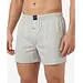 Suaque/Ginosanti wijde heren boxershort - Streep - Losse heren boxershort katoen - Grijsmellee
