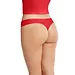 Ten Cate secrets string naadloos - 30174 - Microfiber onzichtbare dames string -Schijnt niet door - Rood