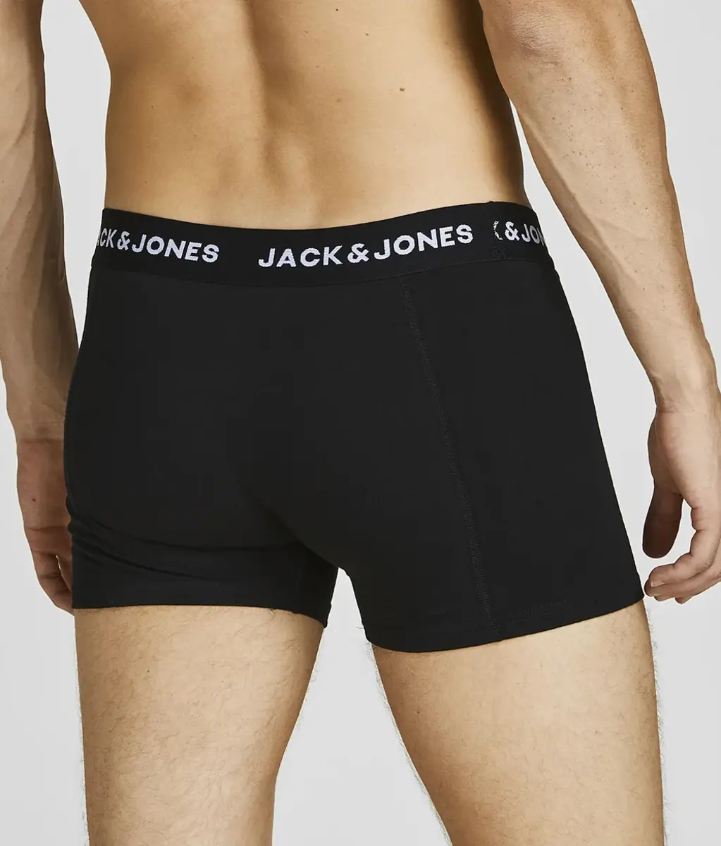 Jack & Jones 5-Pack heren boxershorts - Black Friday - Zwarte heren onderbroeken - Katoenen mannen ondergoed
