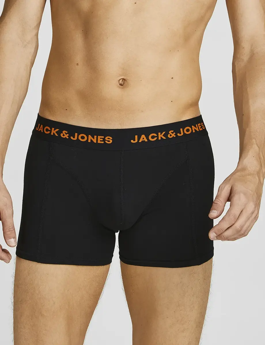 Jack & Jones 5-Pack heren boxershorts - Black Friday - Zwarte heren onderbroeken - Katoenen mannen ondergoed