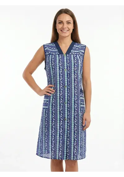 Ma Flodder jasschort  Blauw