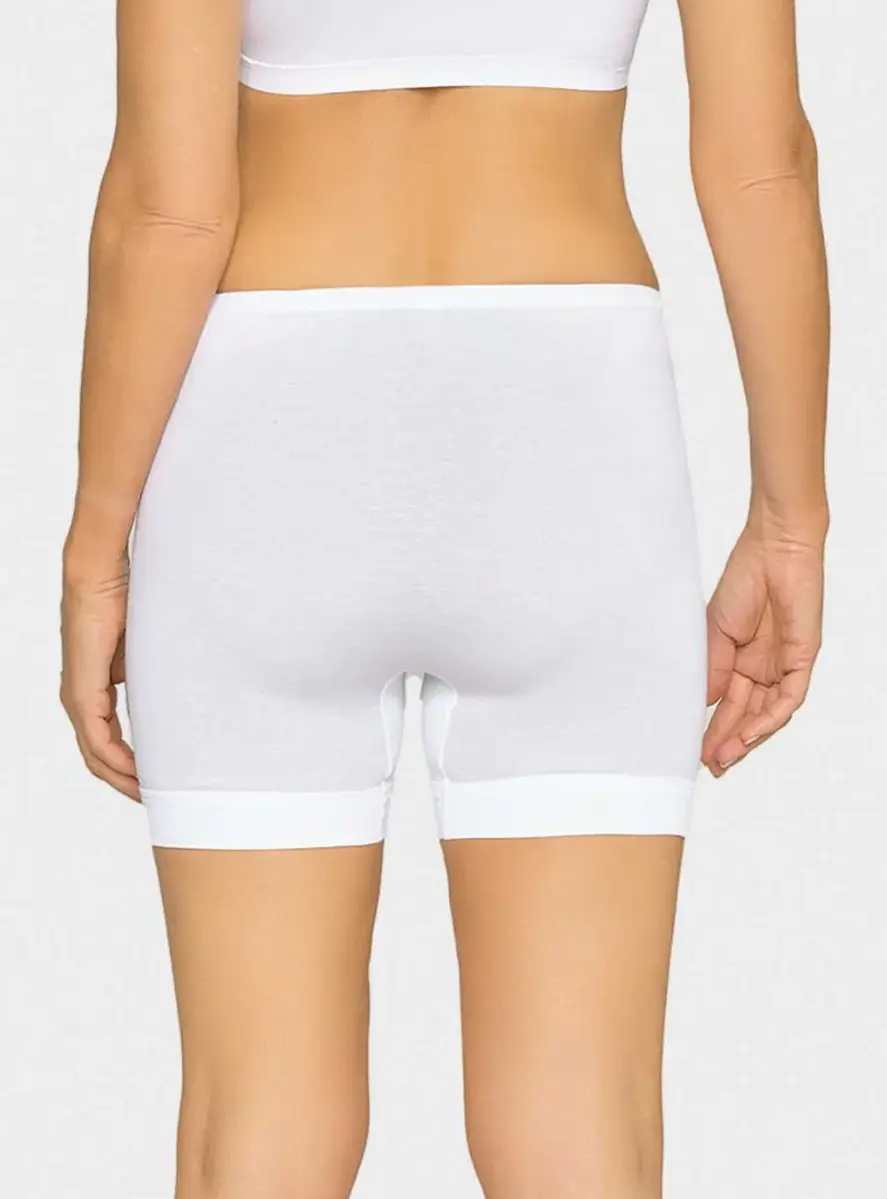 Conta directoir met pijpje 128 - Dames boxershort lange pijpjes - Klassiek oma ondergoed - Ouderwets - 100% katoen