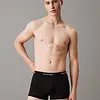 Calvin Klein onderbroeken 3-pack heren boxershorts met gulp - Boxer brief - 100% katoen zwarte heren calvin klein onderbroeken