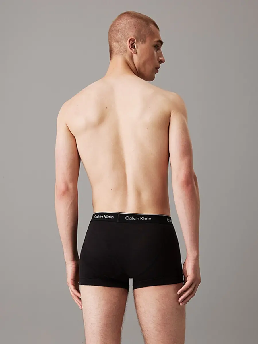Calvin Klein onderbroeken 3-pack heren boxershorts met gulp - Boxer brief - 100% katoen zwarte heren calvin klein onderbroeken