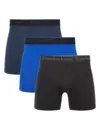 Bamboo Basics 3-pak heren boxershorts - Rico - Bamboe ondergoed heren - Onderbroek lange pijpjes - Huidvriendelijk