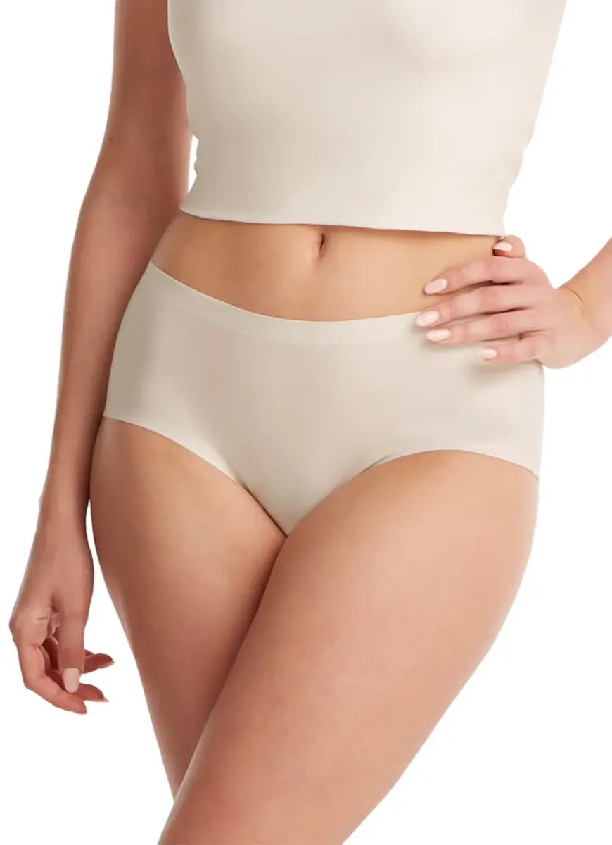 Ten Cate Secrets Midi Slip - dames heup slip naadloos - Invisible dames onderbroek - onzichtbaar - katoenen kruisje