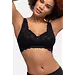 Dorina kanten Bralette - Zonder beugel - Aina - Niet gevulde bh zonder beugel - Grote maten bralette - Zwart