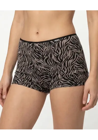 Avet dames boxershort microfiber - Safari