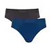 Sloggi 2-pak Midi/Brief heren slips - SLG Base - Zwart/Blauw Combi