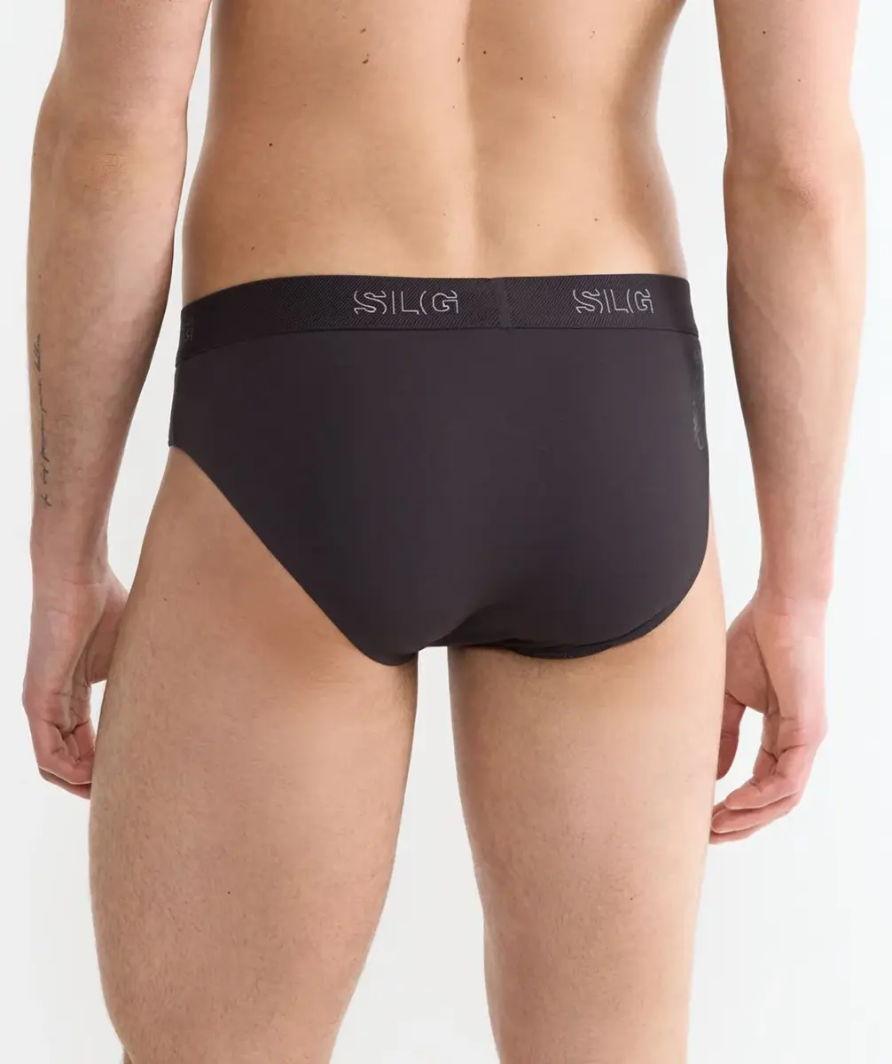 Sloggi 2-pak Midi/Brief heren slips - SLG Base