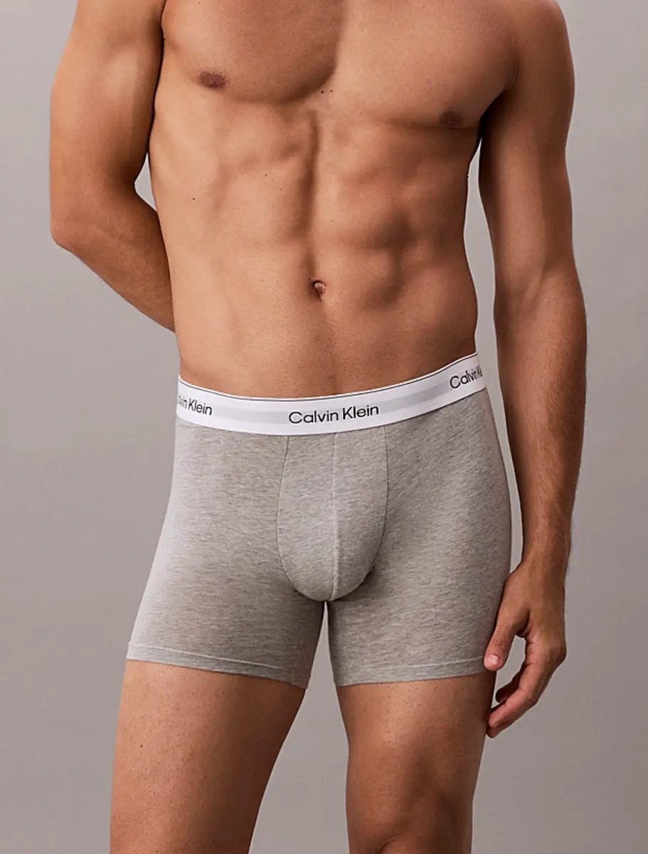 Calvin Klein ondergoed heren 3-Pack Boxer Brief - Heren boxershorts - Modern cotton mannen onderbroeken katoen - Calvin klein underwear
