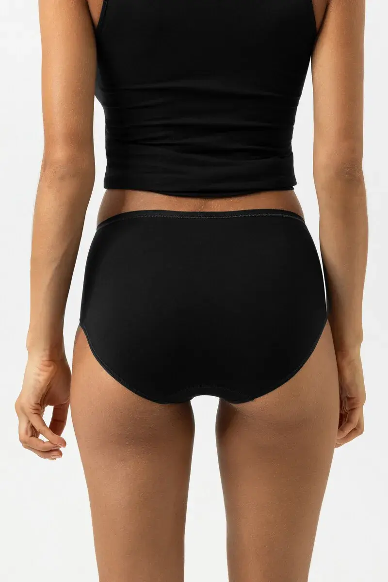 Mey dames taille slip - Biologisch katoenen dames onderbroek - Maxi ondergoed vrouwen