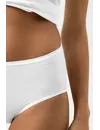 Mey dames taille slip - Biologisch katoenen dames onderbroek - Maxi ondergoed vrouwen
