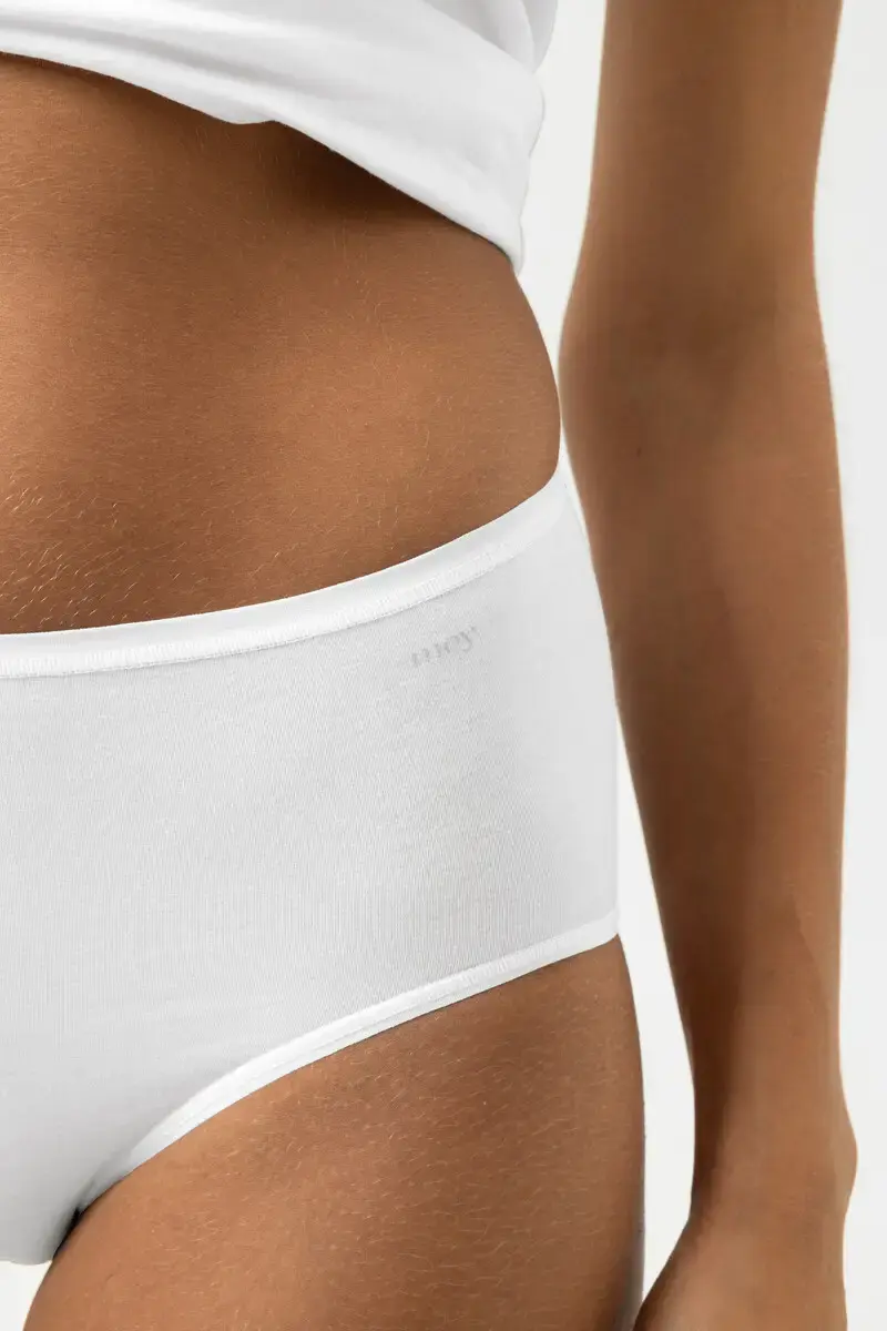 Mey dames taille slip - Biologisch katoenen dames onderbroek - Maxi ondergoed vrouwen
