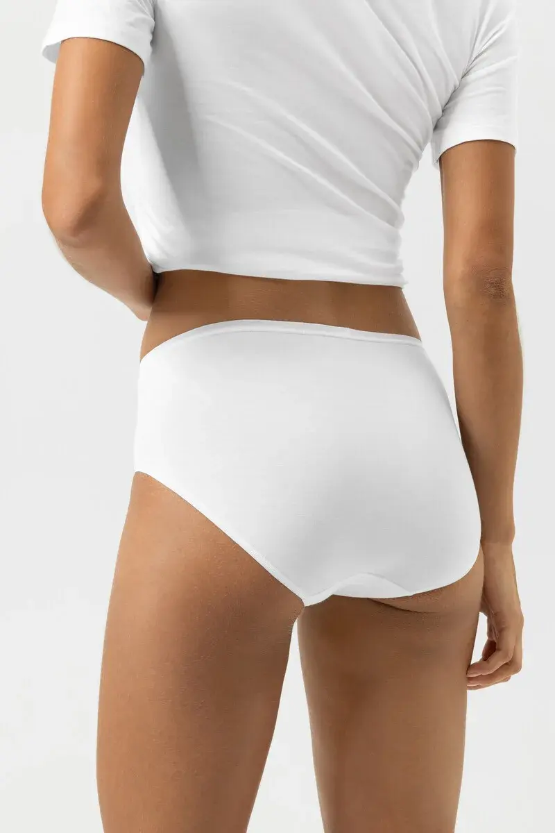 Mey dames taille slip - Biologisch katoenen dames onderbroek - Maxi ondergoed vrouwen