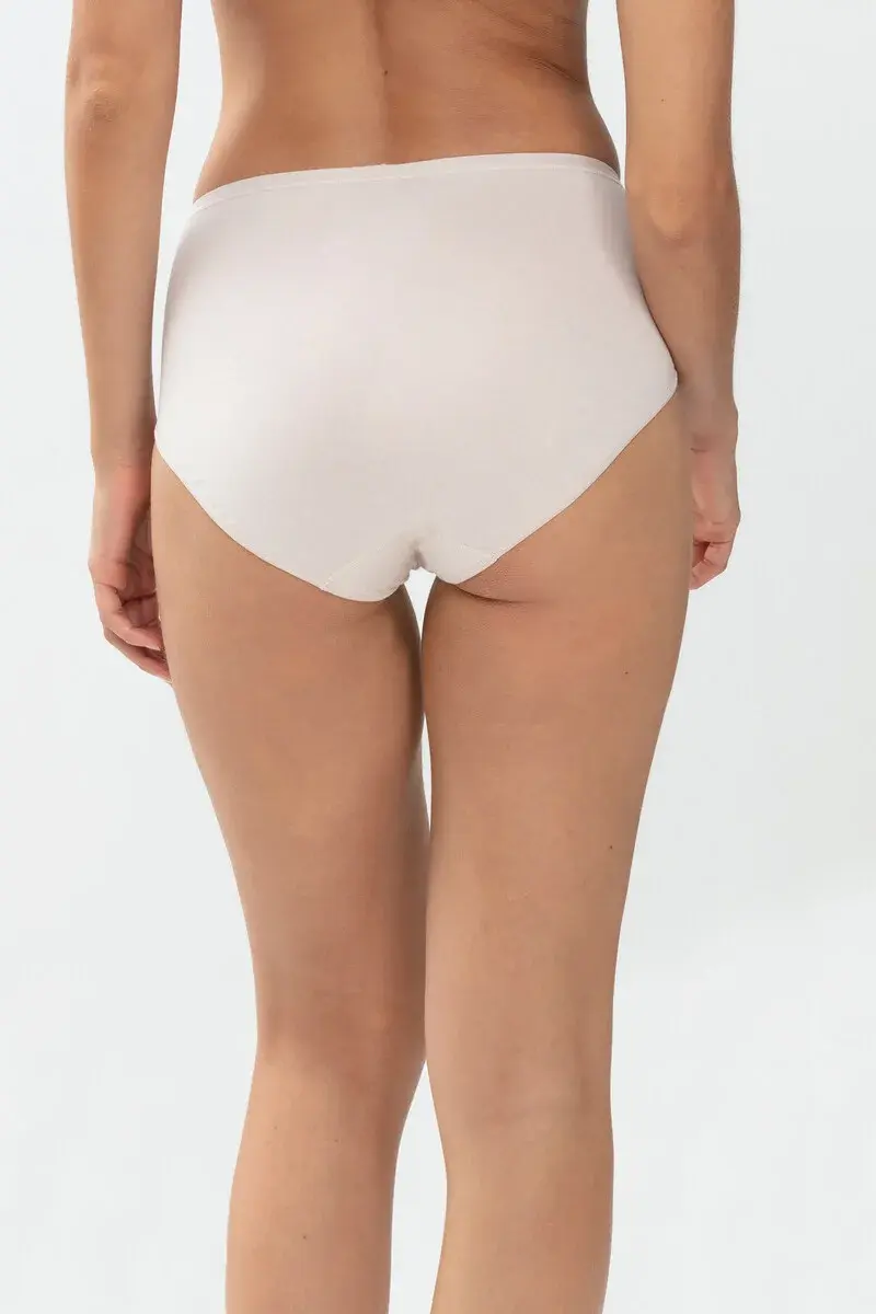 Mey dames taille slip - Biologisch katoenen dames onderbroek - Maxi ondergoed vrouwen