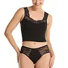 Ten Cate Basics midi lace - kanten dames heupslip - Kanten vrouwen ondergoed - Biologisch katoen - Badstof kruisje