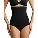Fine Woman hoge Corrigerende taille slip dames - Shapewear hoge buik corrigerende slip - Zwart