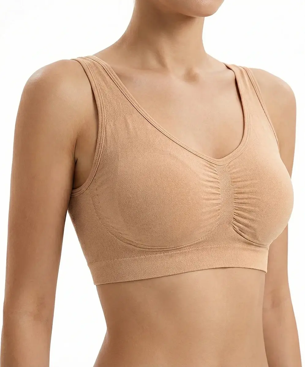 Gianvaglia naadloze comfort top /BH - Microfiber Bh topje - naadloze bralette