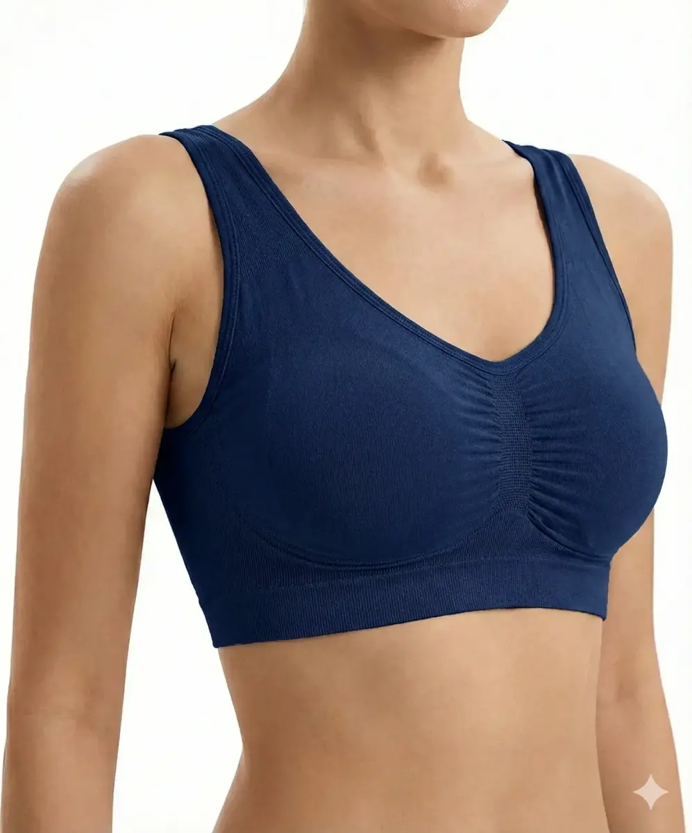 Gianvaglia naadloze comfort top /BH - Microfiber Bh topje - naadloze bralette