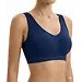 Gianvaglia naadloze comfort top /BH - Microfiber Bh topje - naadloze bralette - Donkerblauw