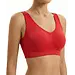 Gianvaglia naadloze comfort top /BH - Microfiber Bh topje - naadloze bralette - Rood