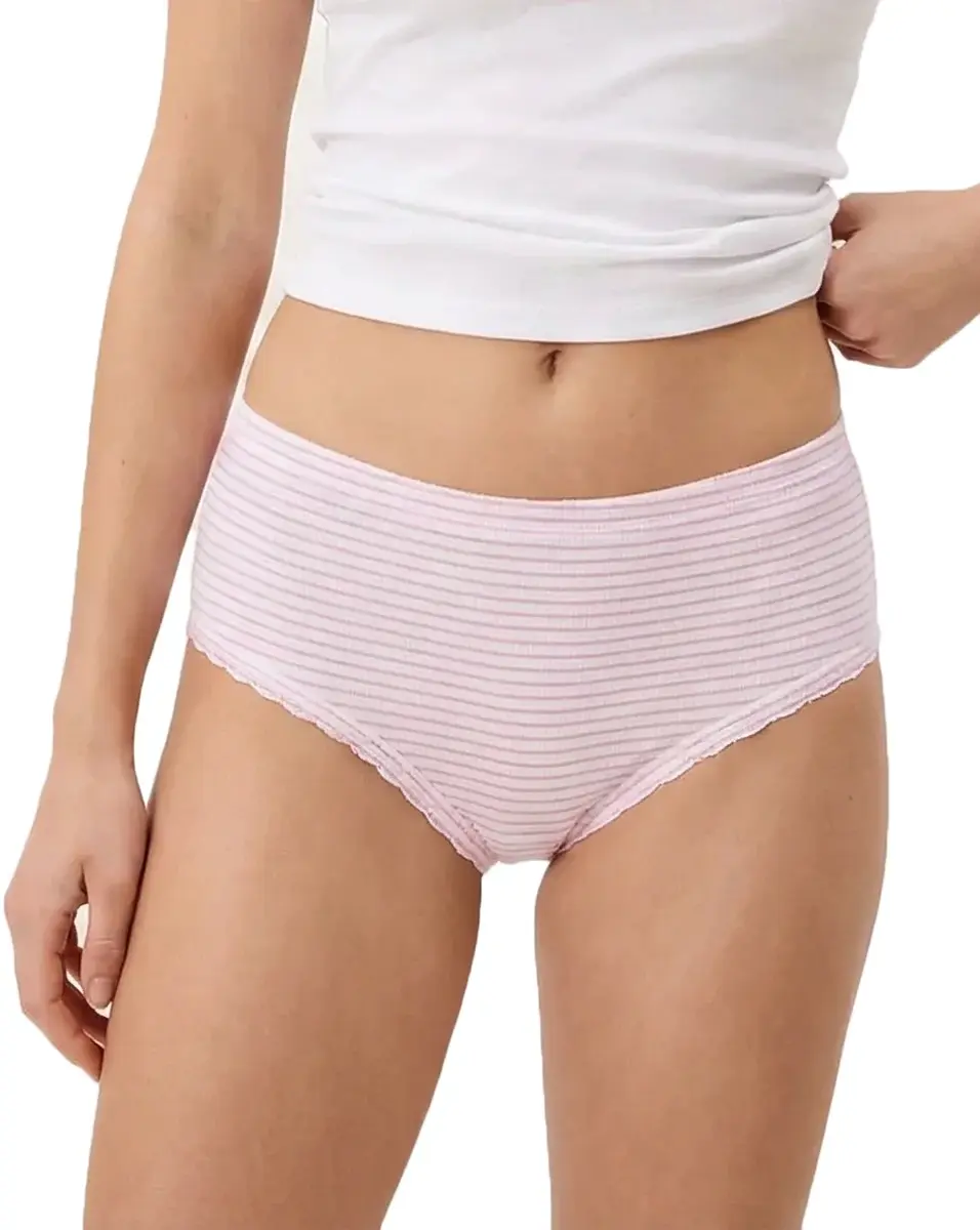 Beeren 2-pak Cindy meisjes slips - Katoen - meisjes onderbroek - meisjes ondergoed - kinder ondergoed - taille slip