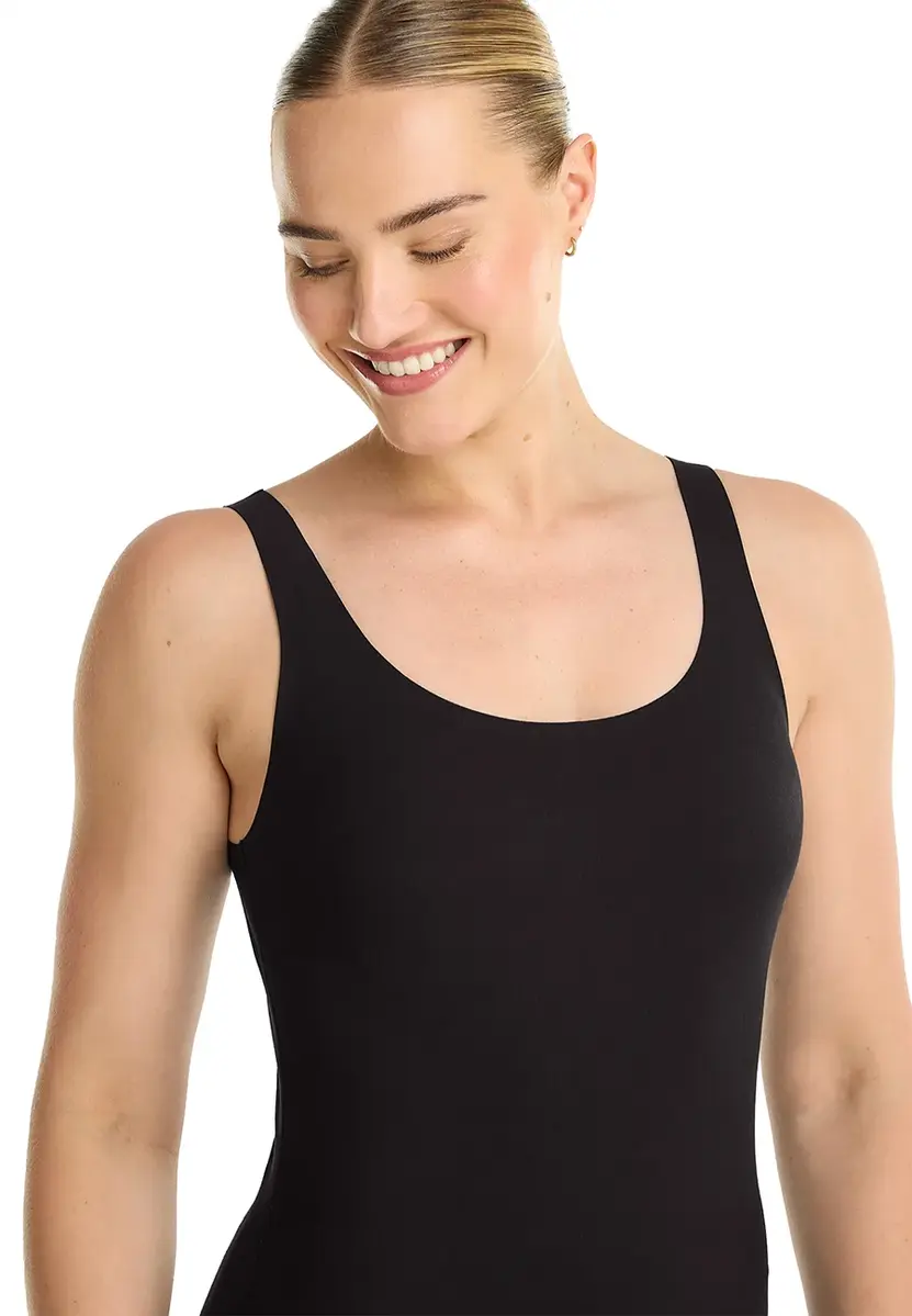 Ten Cate Secrets hemd 2-way top - Katoen - 32049 - Naadloos biologisch katoenen onderhemd brede bandjes