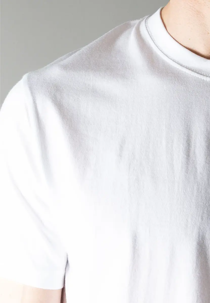 Ceceba 2-pak heren Ondershirts - Grote maten - Ronde hals - Heren T-shirt, wit en zwart