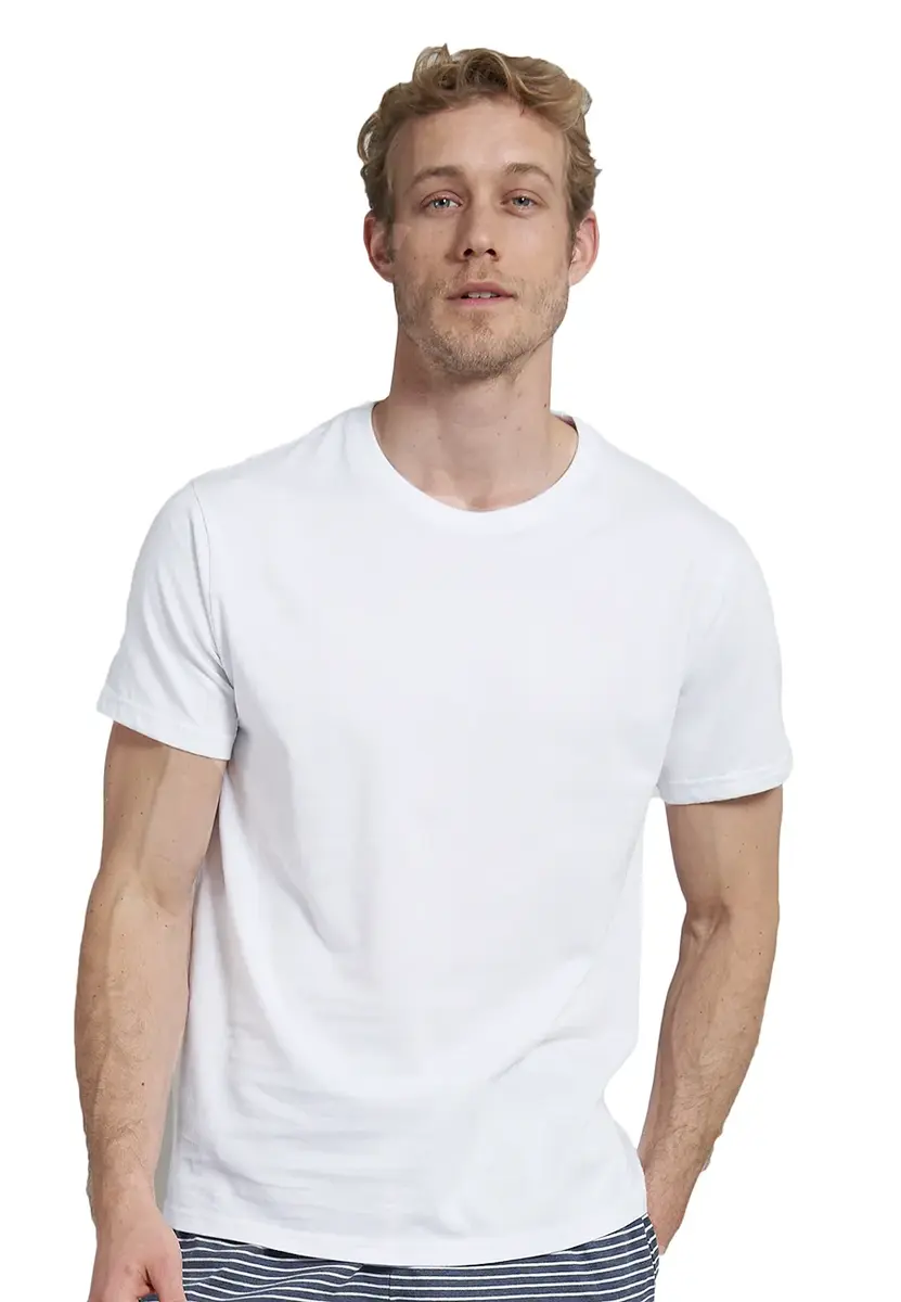 Ceceba 2-pak heren Ondershirts - Grote maten - Ronde hals - Heren T-shirt, wit en zwart