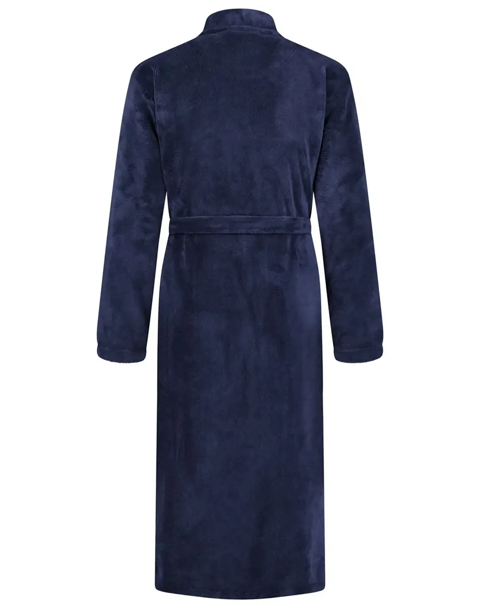 Ten Cate Heren badjas Fleece - Navy