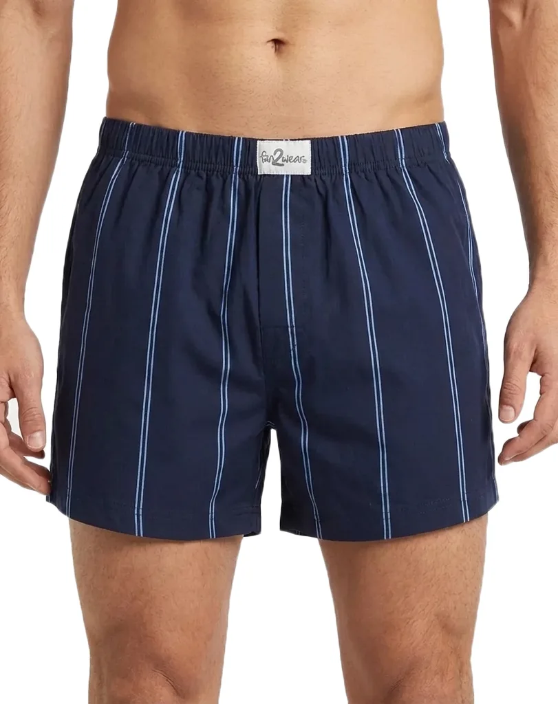 Funderwear-Fun2wear wijde heren boxershort krijtstreep