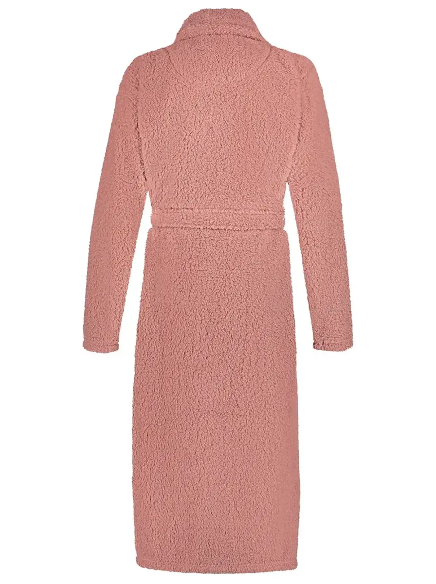 Ten Cate dames badjas Fleece - Pink Teddy