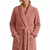 Ten Cate dames badjas Fleece - Pink Teddy