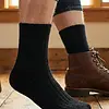 Hertex Dikke wollen sokken - gebreide sokken  - 50% Wol - Warme huissokken - Bedsokken - Thermosokken dames