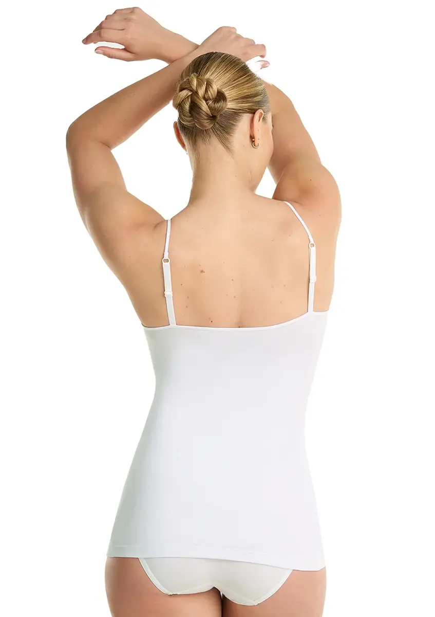 Ten Cate ondergoed  dames hemden - Spaghetti top - 32287 - Onderhemden met smalle bandjes - Biologisch katoen