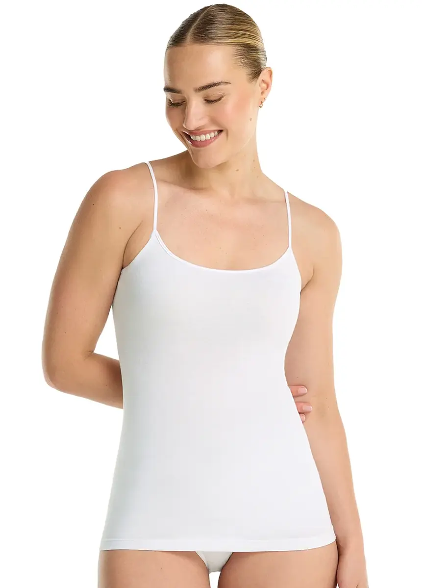 Ten Cate ondergoed  dames hemden - Spaghetti top - 32287 - Onderhemden met smalle bandjes - Biologisch katoen