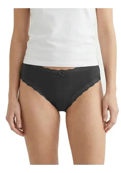 Nina von C 3-pack dames Jazzpant - Kant